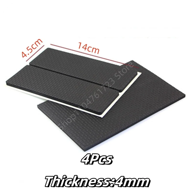 16 Stijlen Zachte Meubilair Been Pads Bumper Stoelbeslag Dikte 3/4 Mm Zelfklevende Houten Vloer Protector Anti-slip Matten