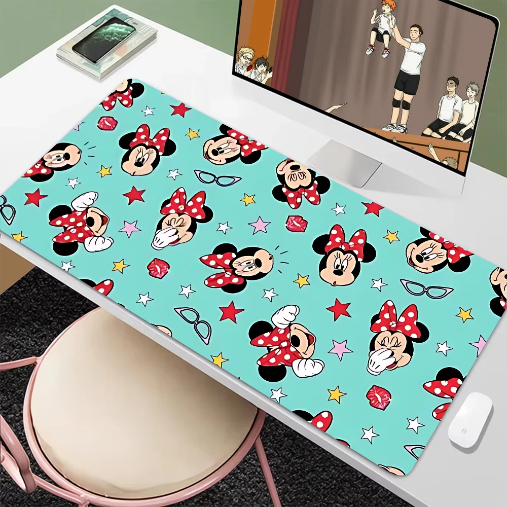 D-Disney Cartoon Mickey Mousepad New Arrivals Large Gaming Mousepad L XL XXL Gamer Mouse Pad Size For Keyboards Mat