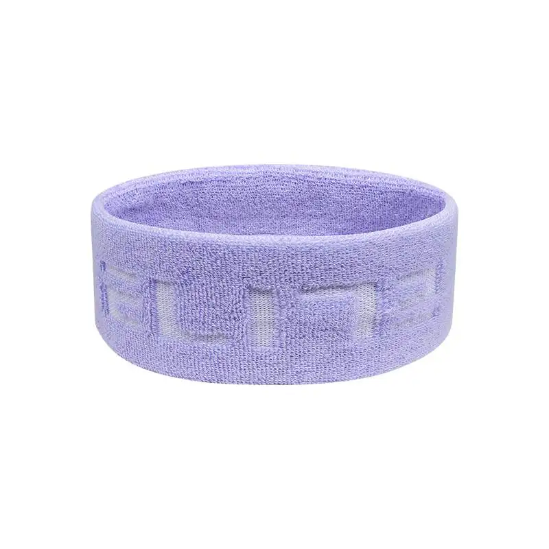 1Pcs Cotton Sports Headband Elastic Antiperspirant Sweatband Protection Basketball Tennis Adult Kids Gym Fitness Sweat Hair Band