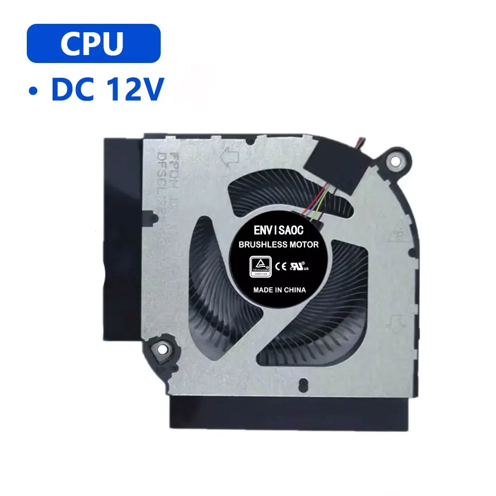 OEM 12V/5V For Acer Nitro 5 AN515-45 AN515-46 AN515-55 AN515-56 AN515-57 AN515-58 Laptop CPU GPU Cooling Fan Heatsink Fan Cooler image 4
