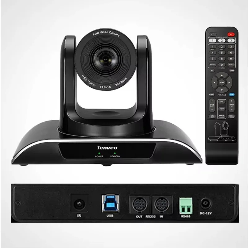 Best Selling CMOS 1080P 20x USB Conference PTZ Camera Large In Stock USB2.0 Camera
