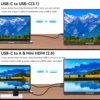 ラップトップ用ポータブルモニター,15.6インチ,1080p,60hz,ipsディスプレイ,液晶,fhd,外部,電話用,素敵なギフト 3