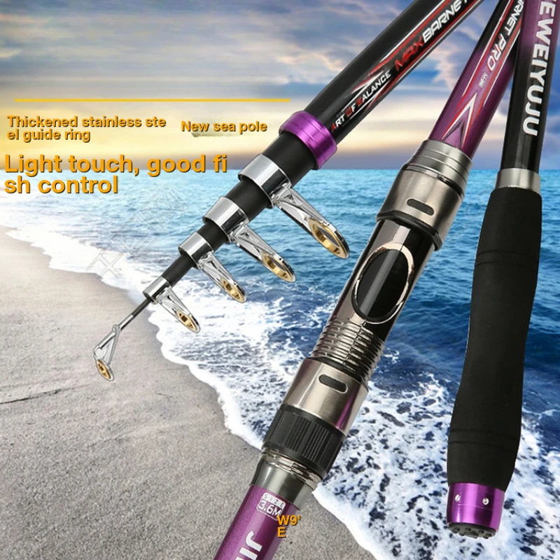 

Telescopic Spinning Fishing Set Rod Lightweight Tournament Travel Handle Tuning Sale Universal Sensitivity Sea Trout Fly High