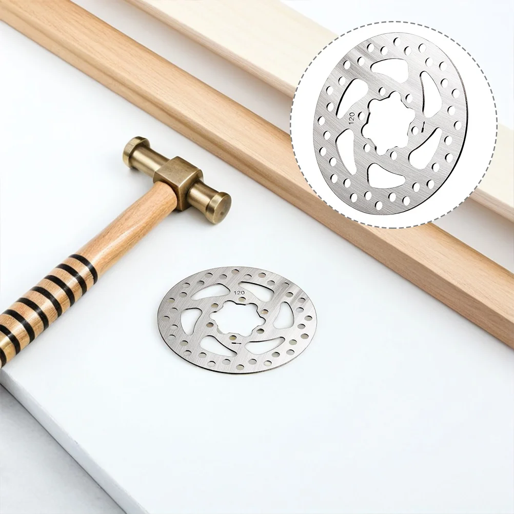 

Bike Disc Brake Rotor Stainless Steel 120Mm Six Bolt Disc Brake Replacement Part for Electric Scooter Mountain Bike Bicycle