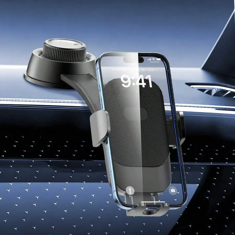 

Smartphone Dashboard And Windshield Mount With Adjustable Suction Cup Holder For All Phones