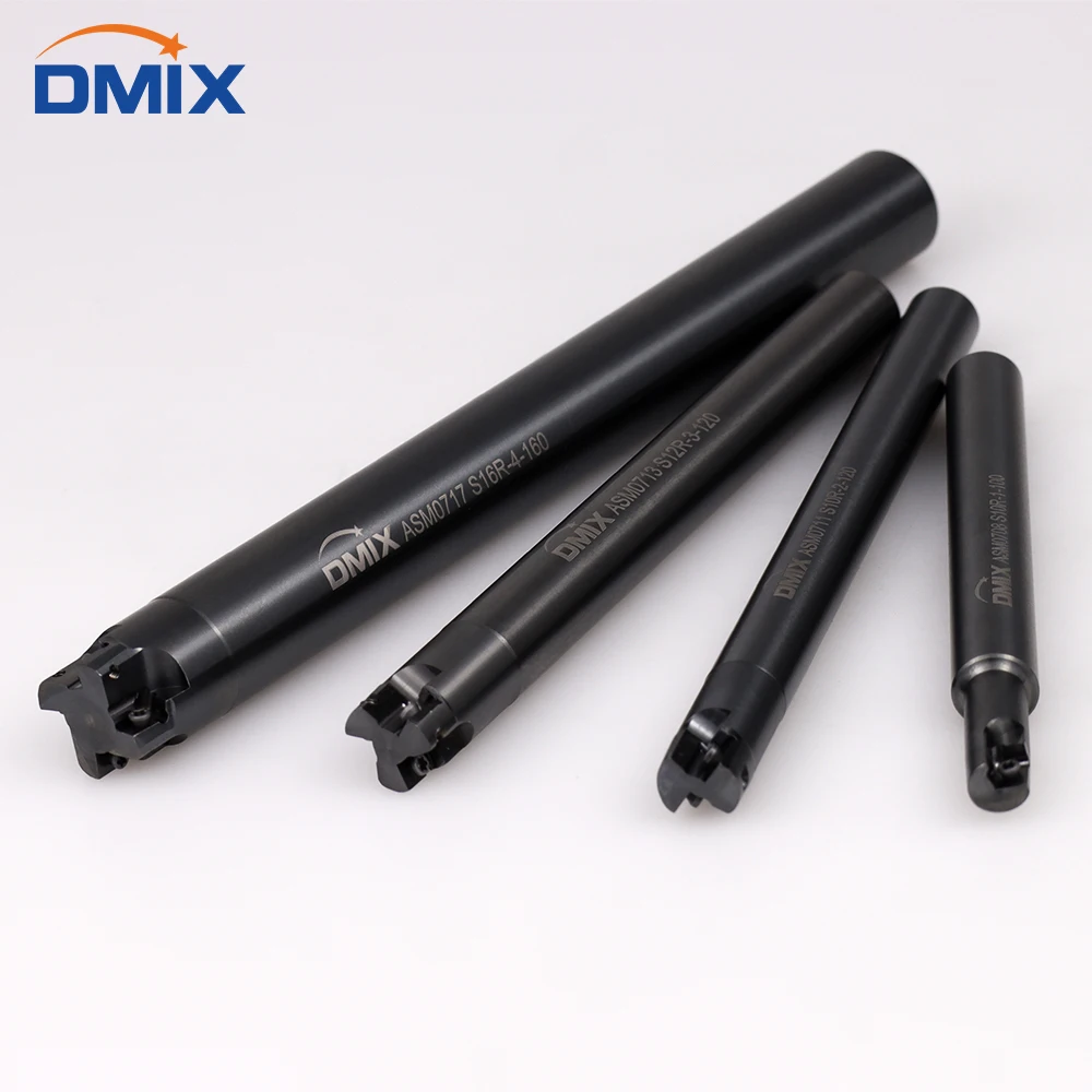 DMIX ASM07 Milling cutters for metal JDMT070204 JDMT070208 Carbide Insert Multi-flute edge diameter end mill lathe tool