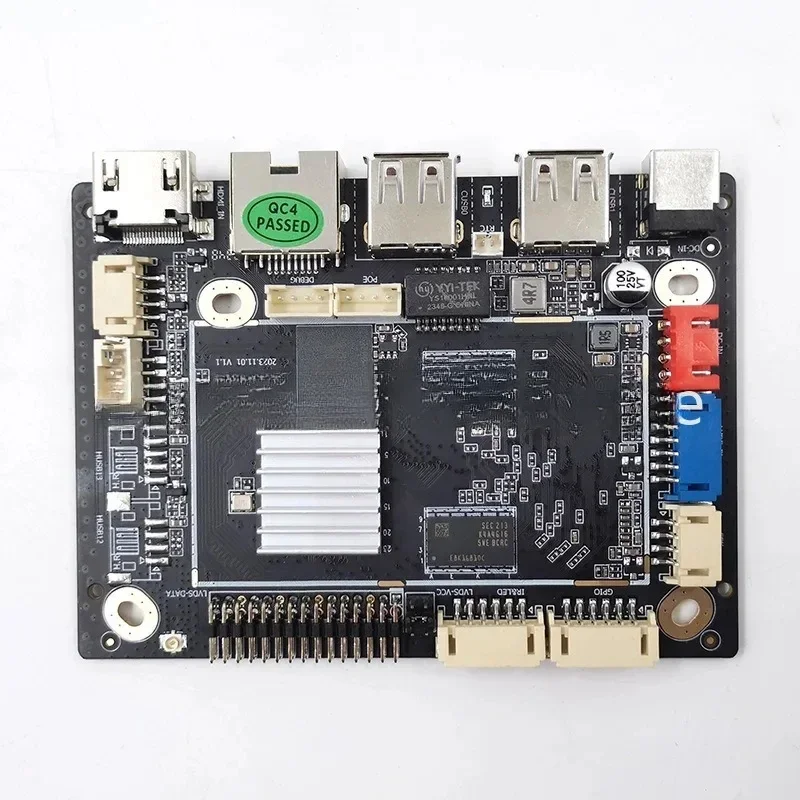 ZC-H352 quad-core Android system motherboard, AI server, security,  finance, industrial control motherboard