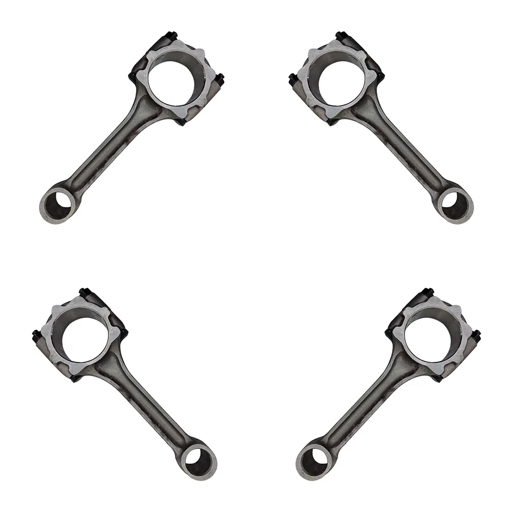 4PCS Connecting Con Rod New Set For MITSUBISHI DELICA GALANT L300 L200 L400 2.0L 2.4L 2.0 L T 2.4 L T 80-13 MD193027 4G63 4G64