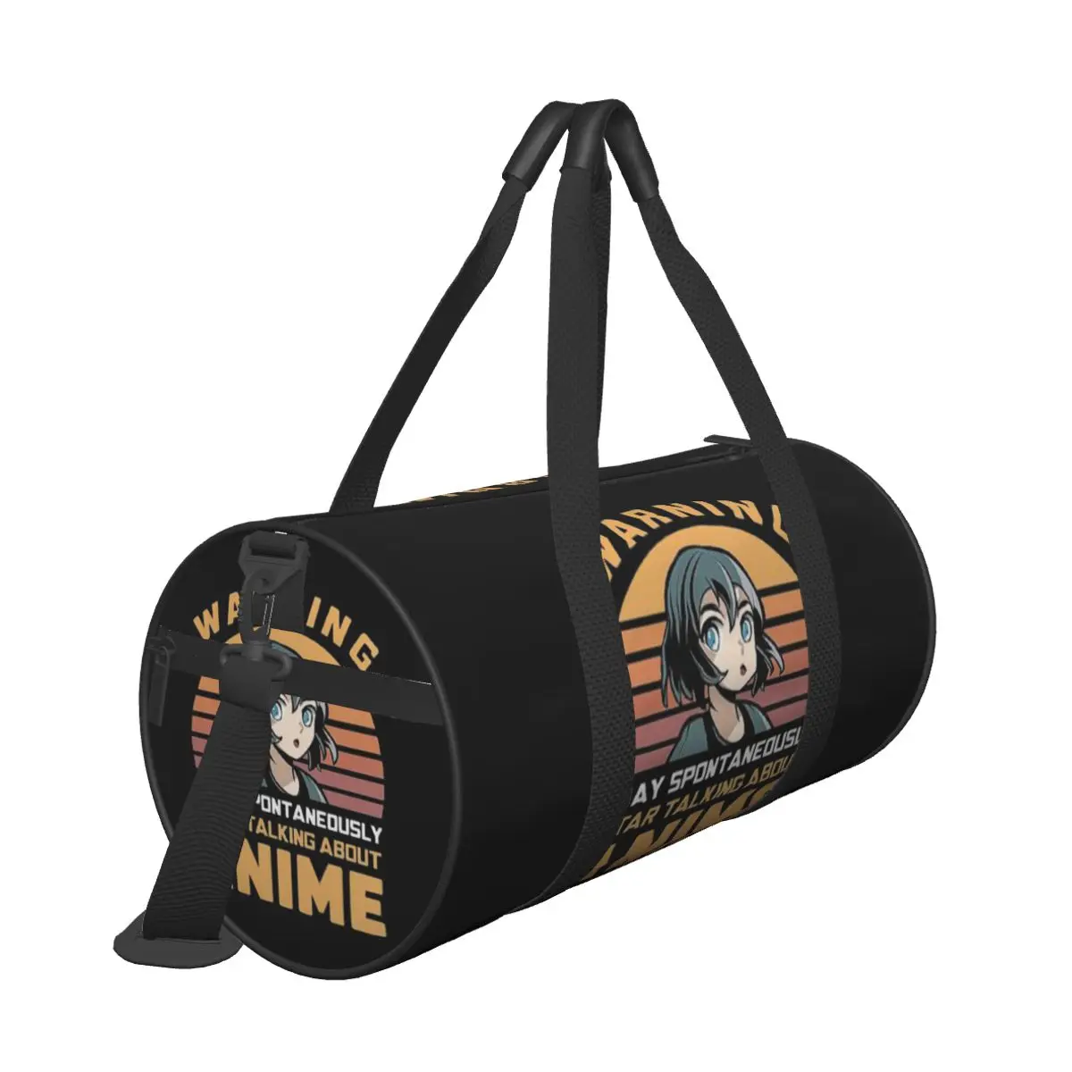 Sac de voyage ANIME en promotion – Attention : peut parler spontanément sur le thème de l'animation – Idéal pour les voyages, les excursions et la retraite