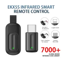 EKX5S Fifth Generation Capsule Universal Remote Control Mobile Phone Infrared Transmitter Air Conditioner TV Remote Control