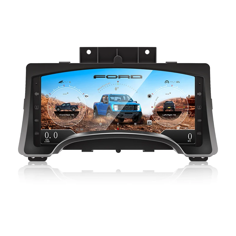 Navihua New Design For Ford F150 Raptor 2009 2012 13.1 inch LCD Dashboard Digital Cluster Linux System Auto Speedometer Meter