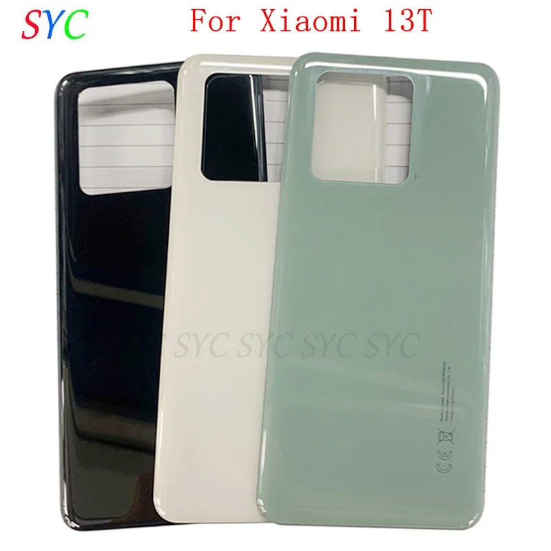 

Back Door Battery Cover Housing Case For Xiaomi Mi 13T Rear Cover with Logo Repair Parts