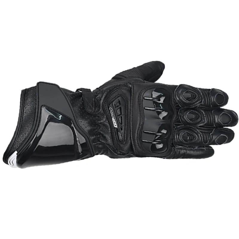 

Two-X Gp Pro Leather Black From Moto Heaven Motorcycle Leather Gloves Road Bike Racing Riding Track Touch Screen