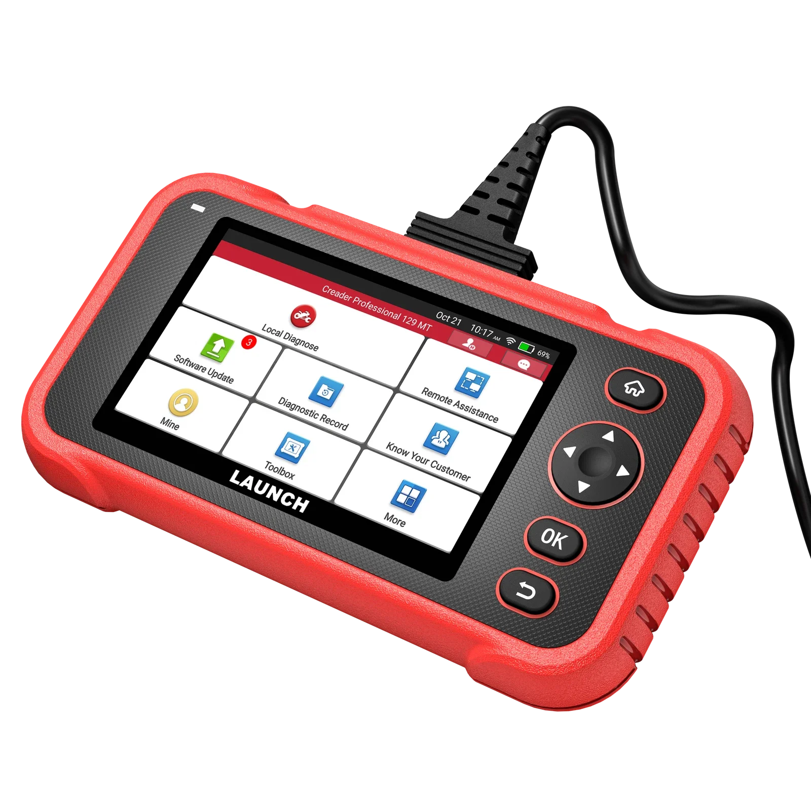 إطلاق CRP129 MT Creader أداة تشخيص الدراجة النارية التكوين القياسي المهنية CRP129 MT obdii الماسح الضوئي #5