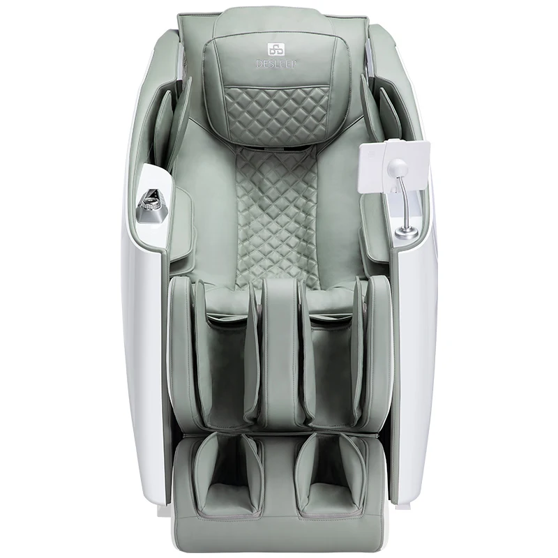 Smart Home Massage Chair No Installation Voice Control Touchscreen Bluetooth Music 10 Programs