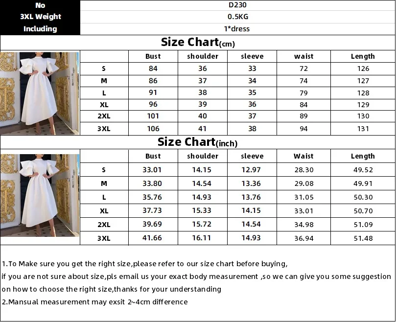 Summer Dress Women Solid Color Lotus SleeveRound Neck High Waist Irregularity Women Clothing Fashion Elegance White dress