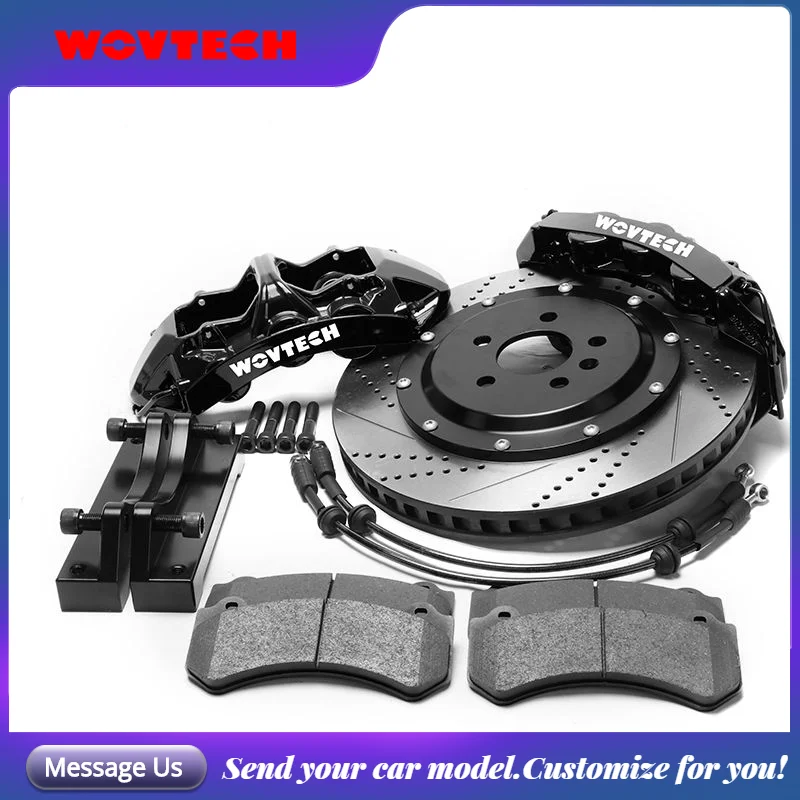 

Wovtech Big Brake Kit Gt6 6 Pot Caliper With 365*34mm Car Brake Discs Kits for VW Tiguan 2012 Front 19 Inch Wheel