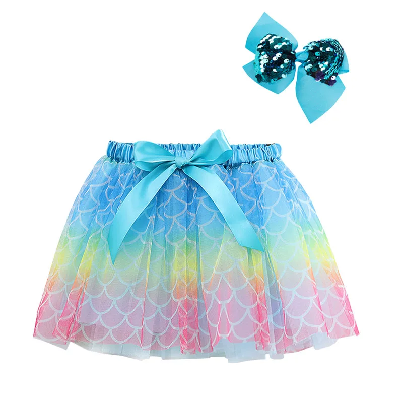 

Jumping Meters Mermaid 12M-8T Girls Tutu Skirt Costume Tulle Kids Princess Colorful Skirts Baby Girls Skirts Mini Dancing Dress