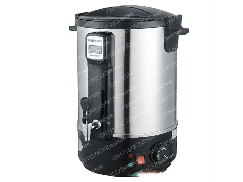 Candle Making Wax Melter with Heating Spout 8/10/12L Large Capacity Easy Clean for Soap Production