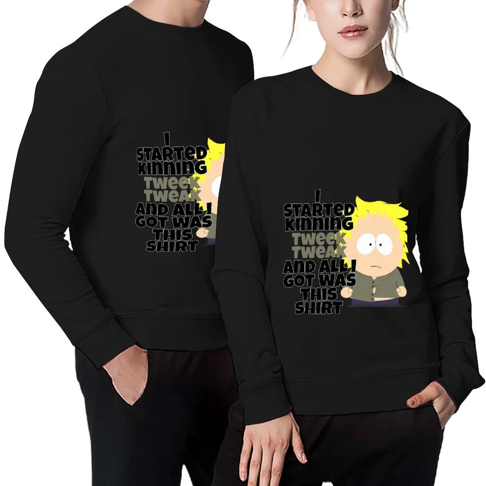 

South Park Tweek Tweak kin Pullover korean style clothes anime clothing male clothes men clothing men sweatshirt