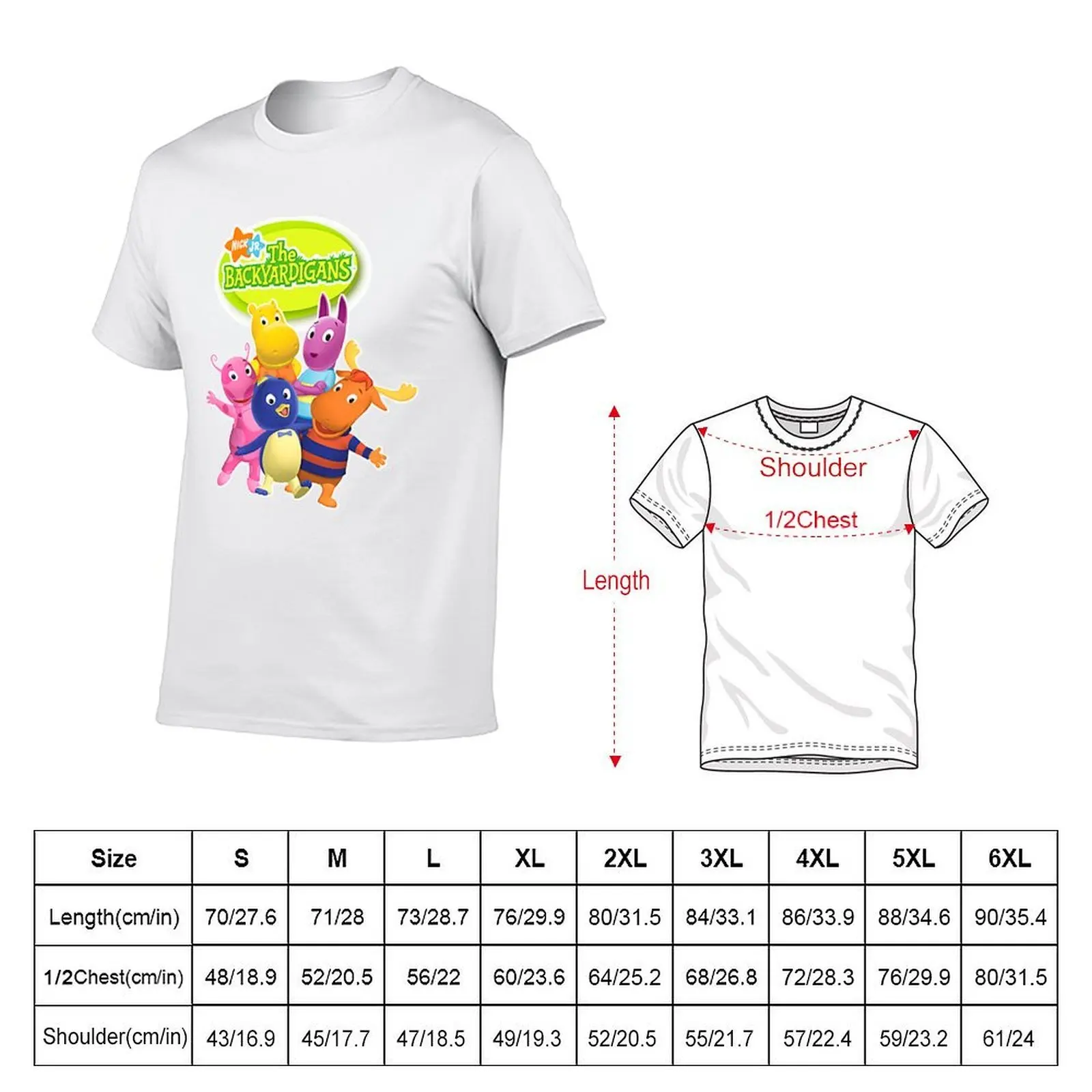 Attraction Amazing Adventures Interesting Backyardigans CartoonMusic Fans T-Shirt t shirts for man graphic funny T-Shirt