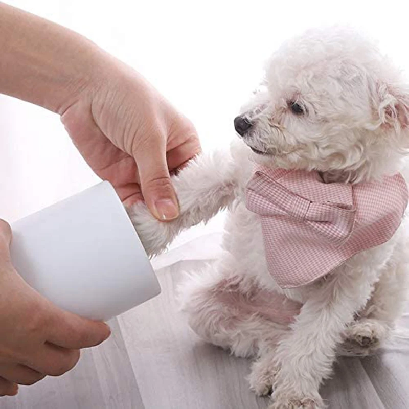 Dog Foot Cleaning Cup, Puppy Foot Washing Cup, Dog Foot Care Made Of Antibacterial Silicone