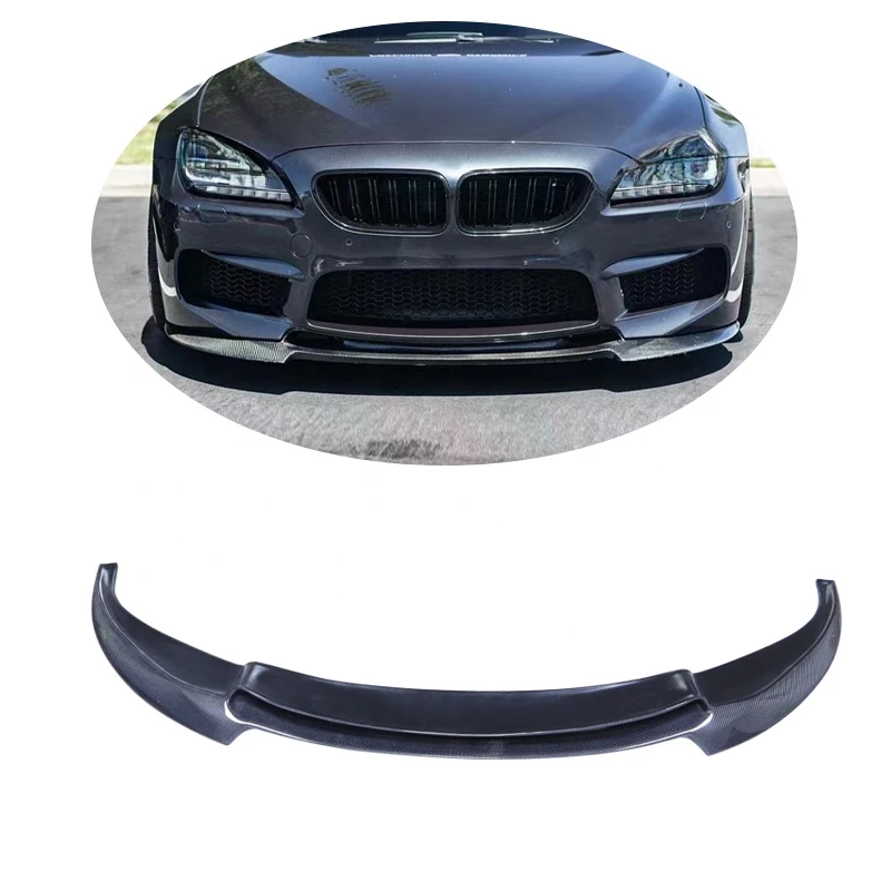 

Vor Style Carbon Fiber Front Lip Bumper Spoiler Sp for F06 F12 F13 M6