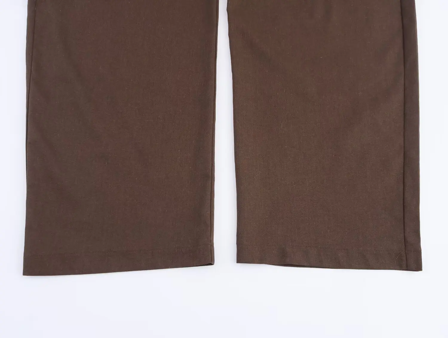 Nowa kolekcja odzieży damskiej 2025, styl europejski i amerykański, modne i uniwersalne, luźne, wyszczuplające spodnie codzienne w kształcie łukowatego nogawki.