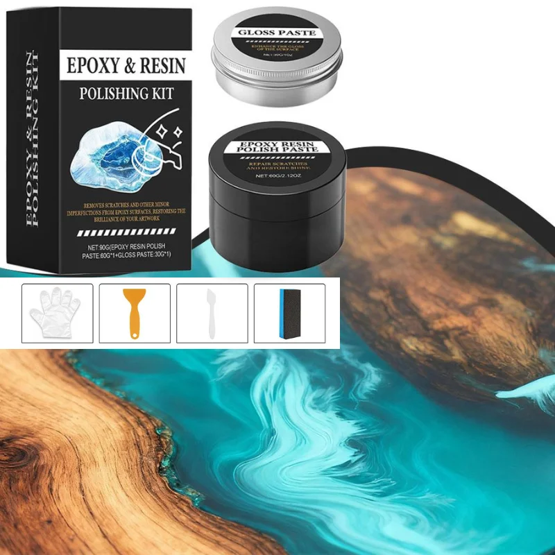 Resin Art Work - Kit di lucidatura per resina epossidica