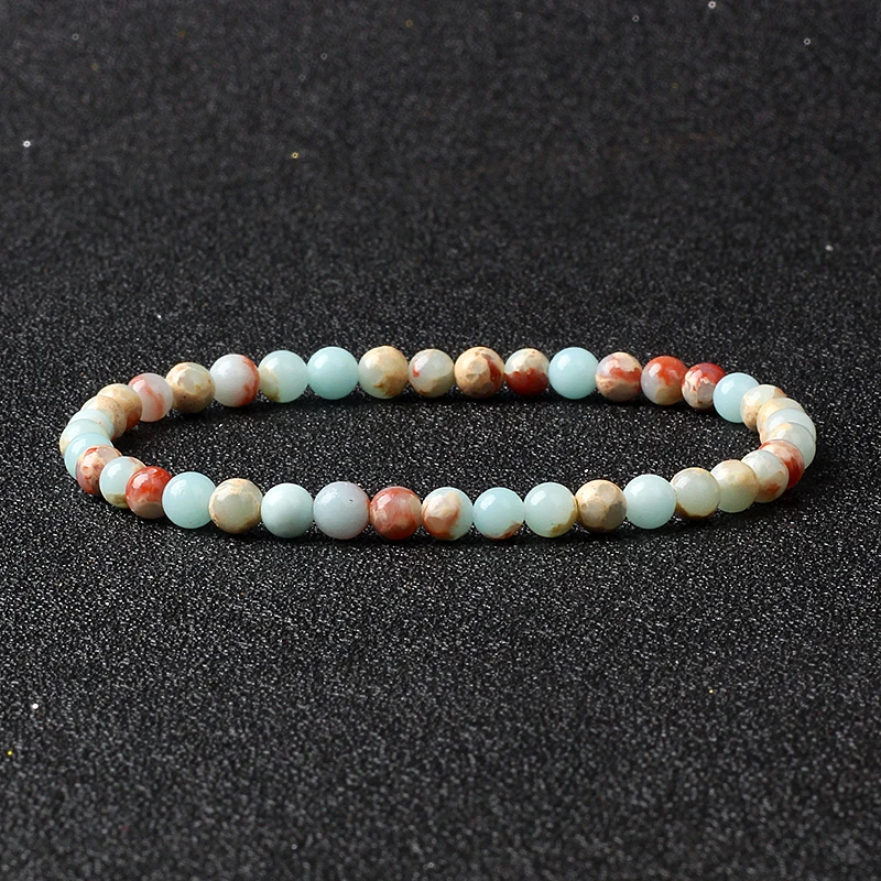 Mini Chakra Beads Bracelets for Women, Healing Charm