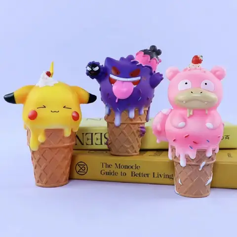 एनीमे कवाई पोकेमॉन स्वीट आइसक्रीम सीरीज़ प्यारा पिकाचु स्नोरलैक्स साइडक बुलबासौर एक्शन फिगर खिलौने मॉडल गुड़िया बच्चों के लिए उपहार 8 best sales पोकेमॉन साइडक - №5