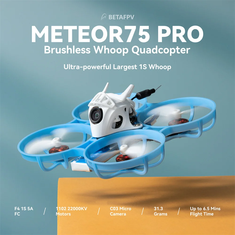 

BETAFPV Meteor75 Pro Brushless Whoop Quadcopter