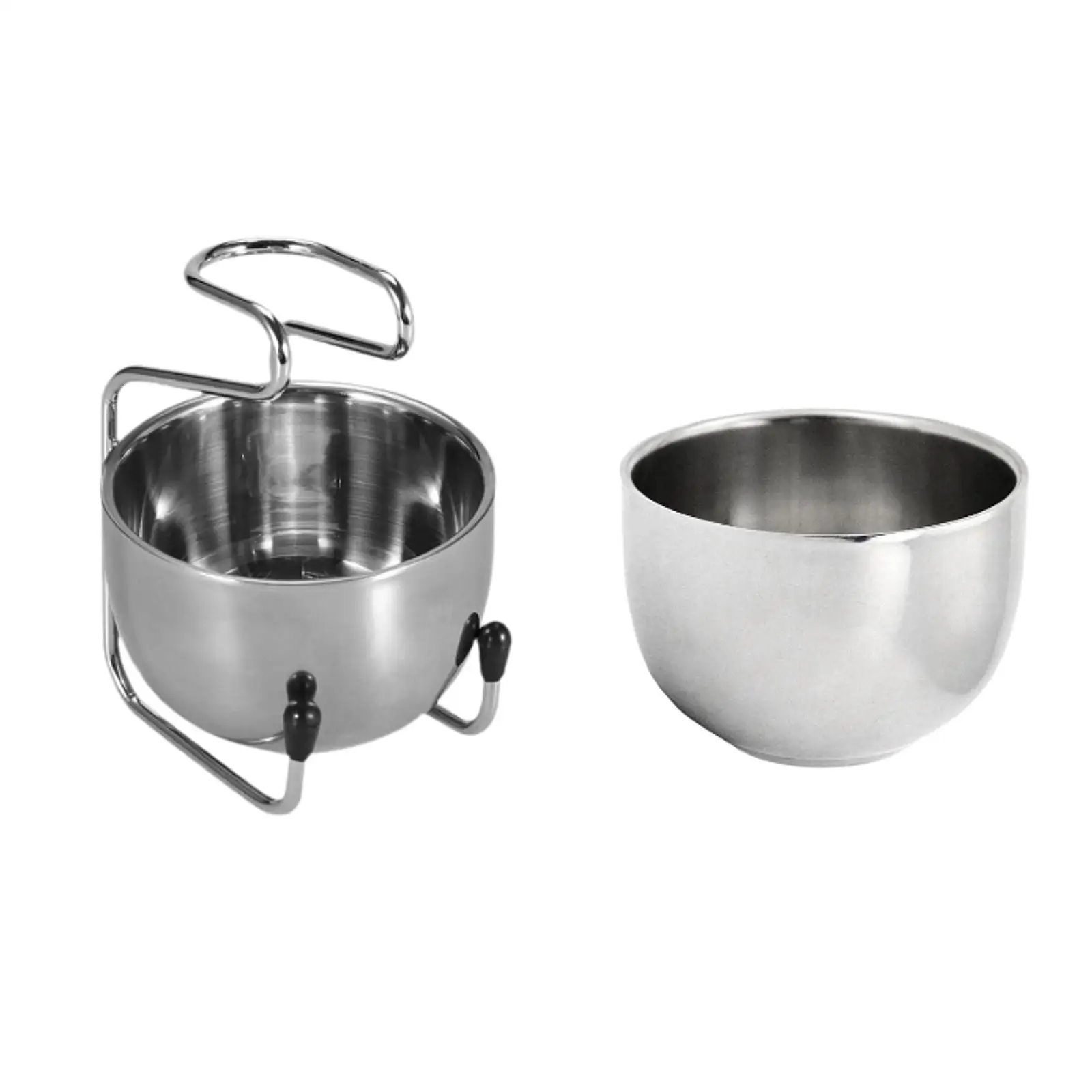 Stainless Steel Shaving Soap Bowl for Wet Shaving Shaving Cup Shaving Mug for Father Birthday Husband Men Valentines Day Gifts