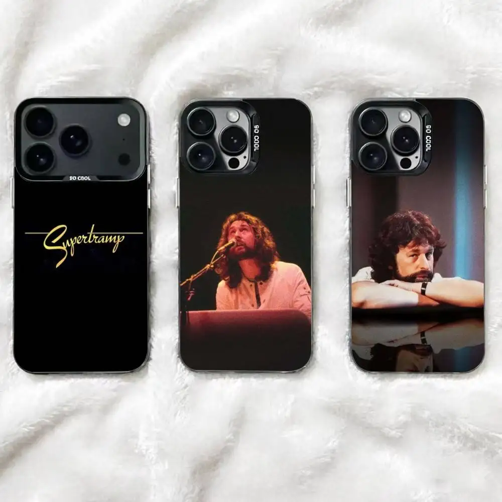 Supertramp Breakfast in America Phone Case For iPhone 17,16,15,14,13,12,11 Plus,Pro Max,XS,Colorful Silver Phone case Funda Cove
