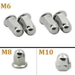 4PCS For Honda Yamaha M6 M8 M10 Dome thread Pitch Plug Cap Mushroom Nuts Bolt M6 x 1 / M8 x 1.25 / M10 x 1.25