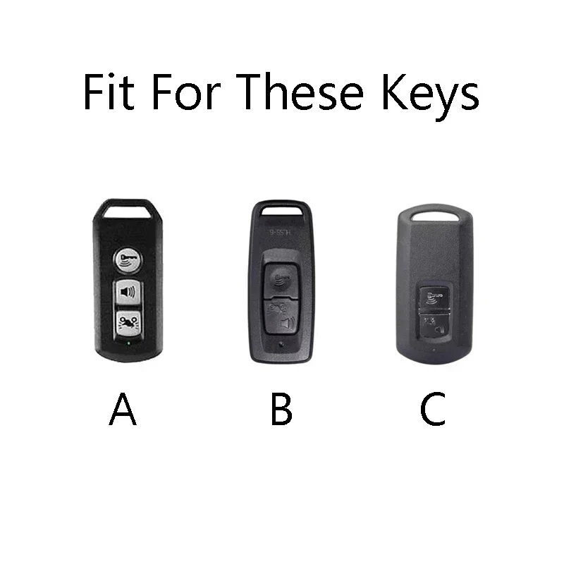 Alloy Key Case Cover For Yamaha Honda NVX NMAX XMAX NVX155 AEROX155 QBIX125 XMAX300 Click PCX125 Remote Vario 150 Motorcycle