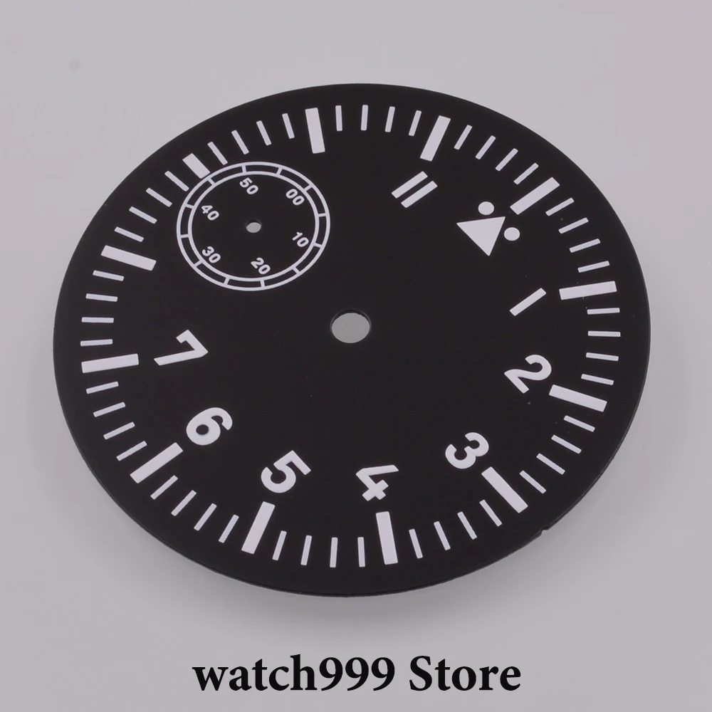 39 ملم قرص مضيء أخضر مناسب لساعة الحركة ETA 6497 ST3600