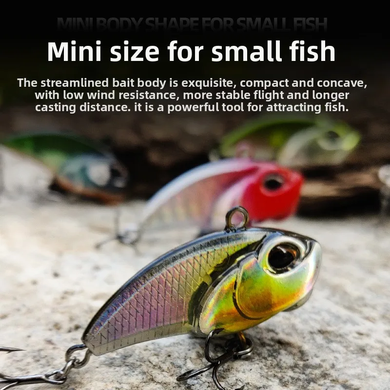 Señuelo VIB MUKUN – Mini wobbler hundible para trucha y lubina - imagen 3