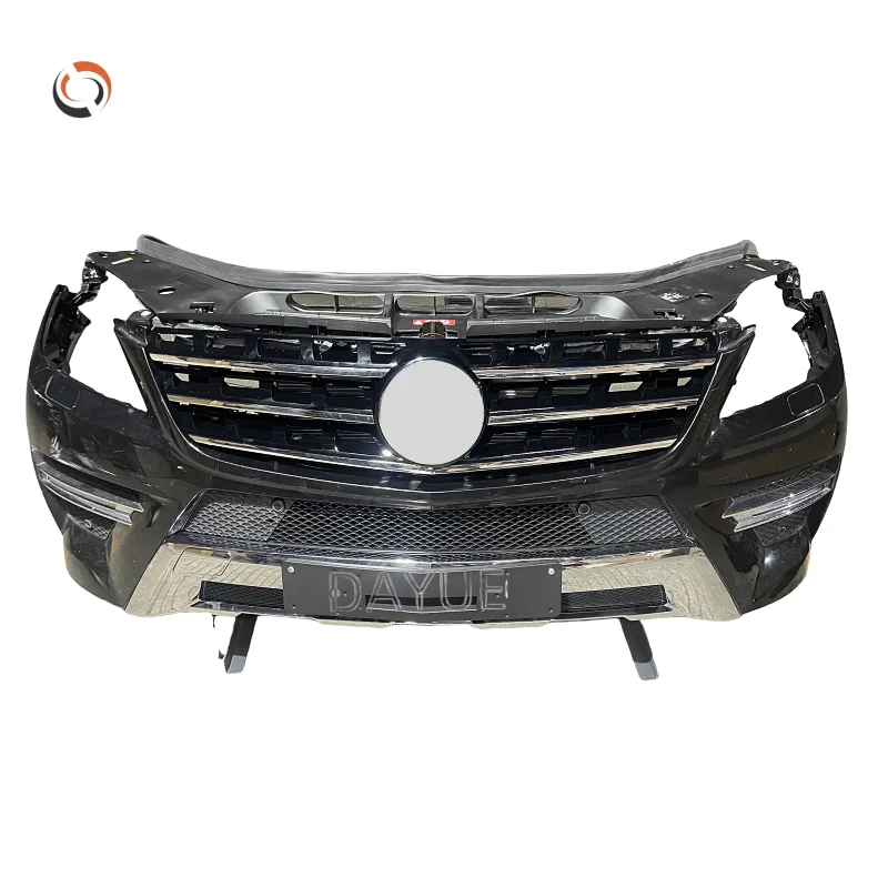 For ML166 Class ML350 ML400 Car Front Bumper Assembly Engine Hood Mudguard Doors Accessories Plastic Material