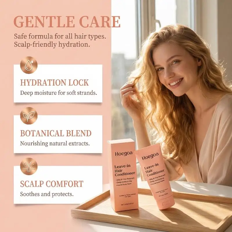 

Кондиционер для гладкости волос, несмываемый, увлажняет кожу головы, придает блеск, смягчает пряди, уход за всеми типами волос.