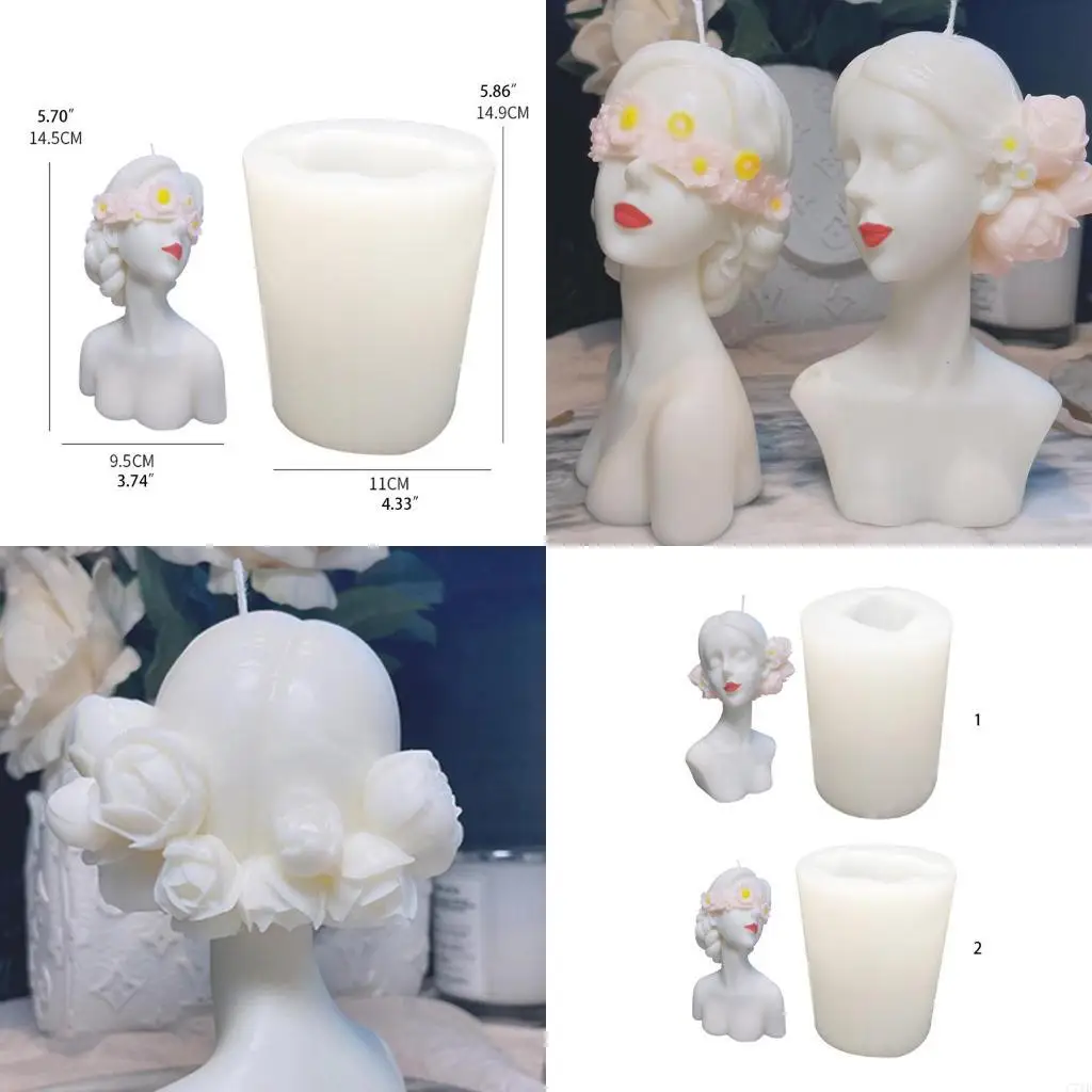 occhi-chiusi-ragazza-ragazza-con-occhi-bendati-stampo-candela-fai-da-te-stampo-epossidico-candele-fatte-a-mano-aroma-cera