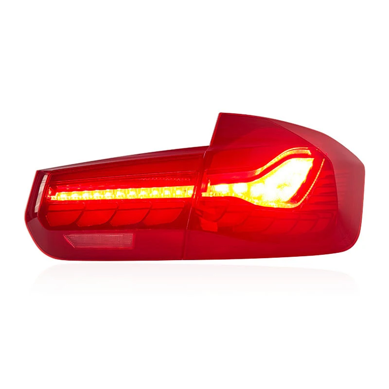 

Suitable for BMW 3 Series F30 tail light assembly 320 328 F35 modified dragon scale LED flowing turn signal M3