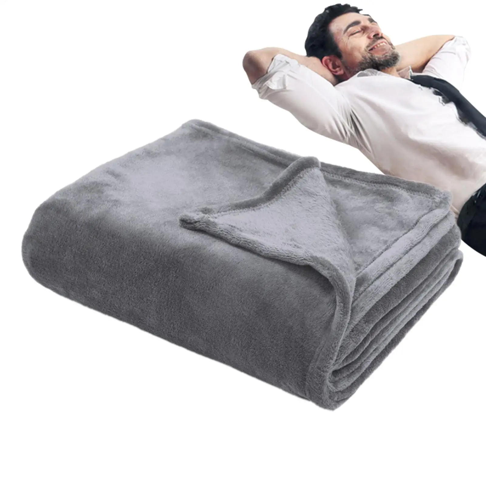 

Большое флисовое одеяло, моющееся, теплое двустороннее постельное белье, 59x43 дюйма, легкое флисовое одеяло для комнаты, осеннее женское рождественское одеяло