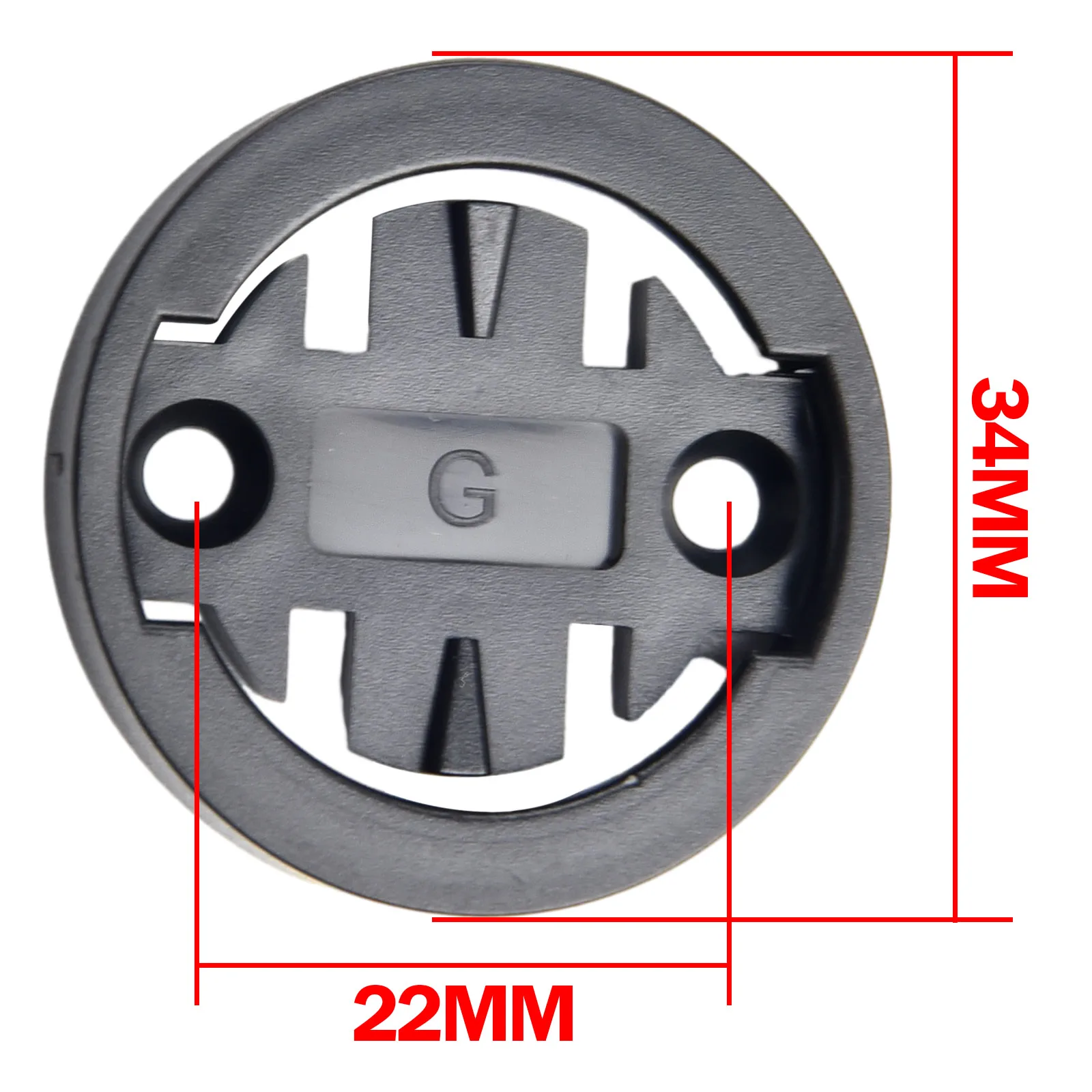 Base adattatore per staffa di supporto per supporto per computer da bicicletta nuova per accessori per parti di ricambio per ciclismo in nylon non standard GARMIN