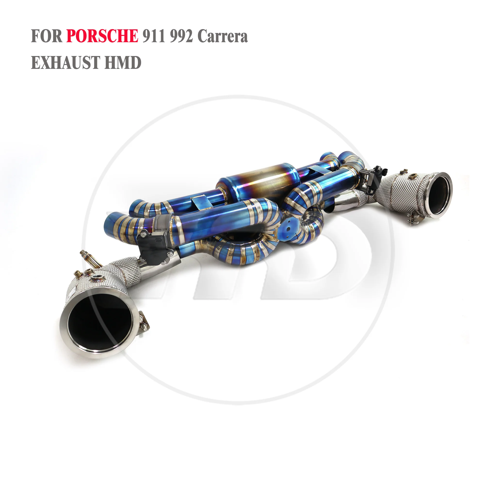 

HMD Titanium Alloy Exhaust System Performance Valve Catback For Porsche 911 992 Carrera 3.0T High Flow Downpipe