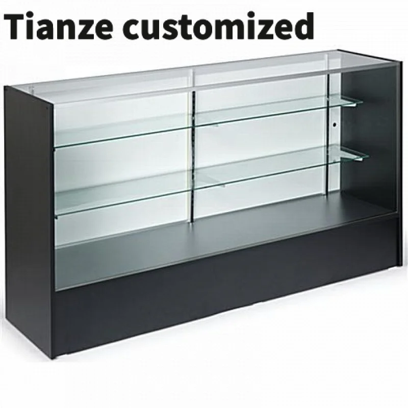 

Customized-70inch Smoke Shop store fixture display cases smoking tempered glass show displays Smoke Shop