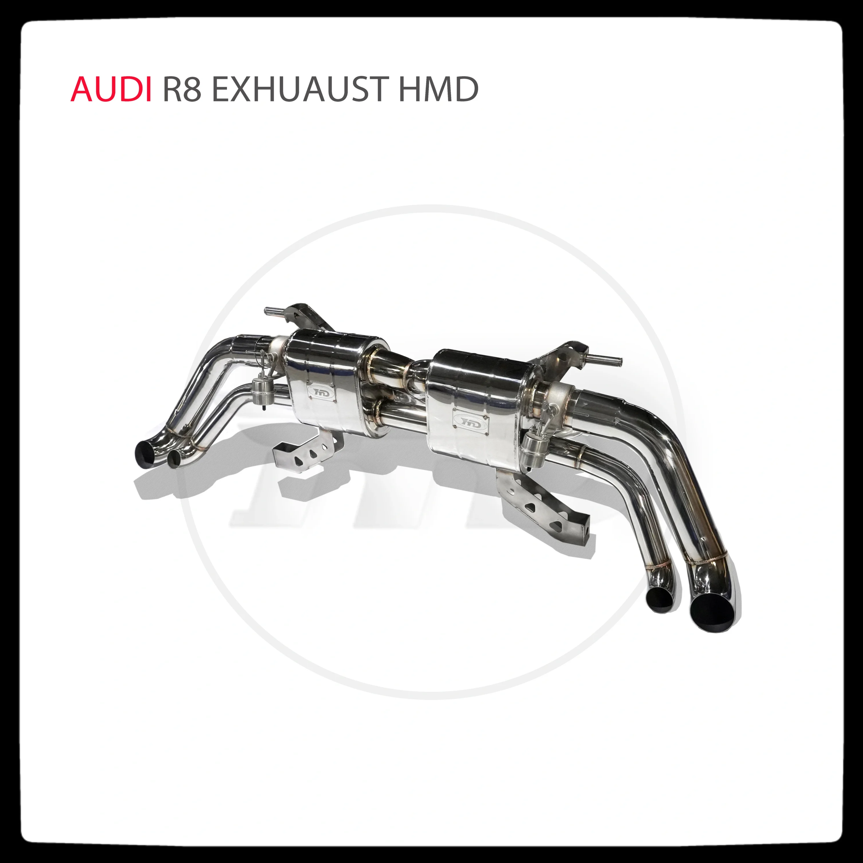 

HMD Stainless Steel Exhaust System for Audi R8 5.2L Auto Catback Modification Electronic Valve