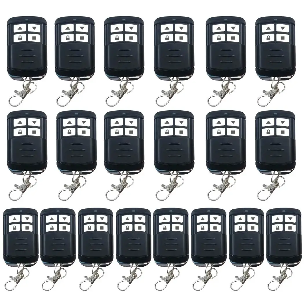 Warehouse Wholesale Price 433Mhz Cloning Duplicator Key Garage Gate Door Opener Remote Control Clone Learning Code Cloning Code