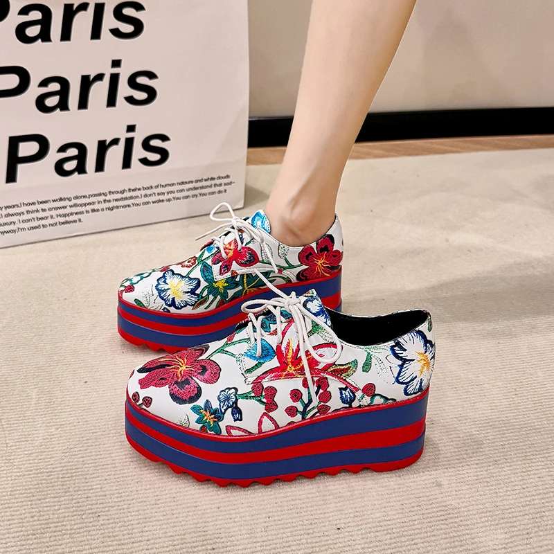 Zapatos Casuales de Plataforma - New Ethnic Fashion reseña y precio