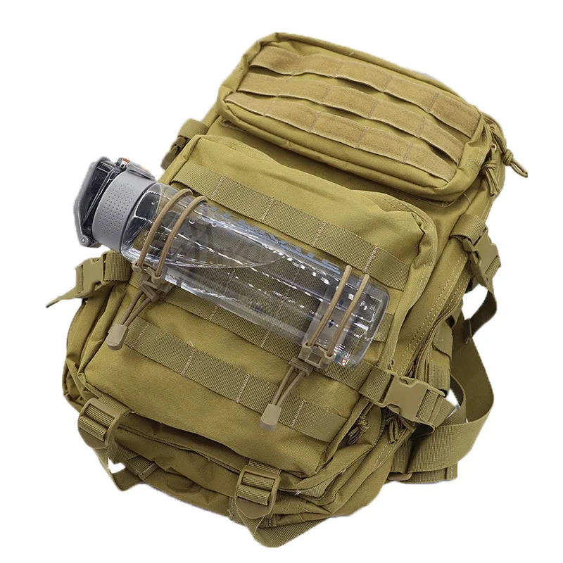 Multifunction Tactical Flashlight Clip Molle Hiking Accessories Hanging Buckle Shovel Clamp Axe Clamp Bracket Outdoor Backpack